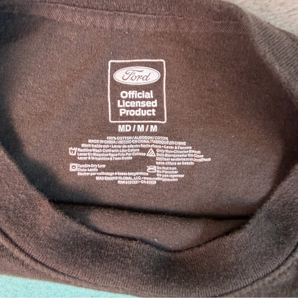 Ford Bronco T-Shirt Women's M Black Graphic Cotton Short Sleeve Crew Neck - Picture 3 of 7